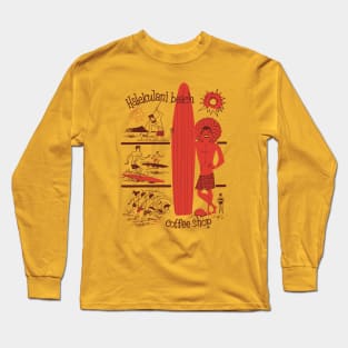 Halekulani Beach Coffee Shop Long Sleeve T-Shirt